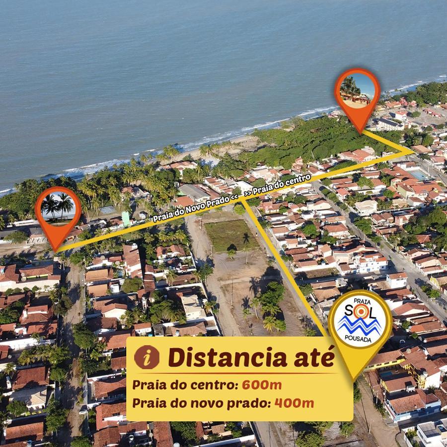 Praia Sol Pousada Prado Zewnętrze zdjęcie